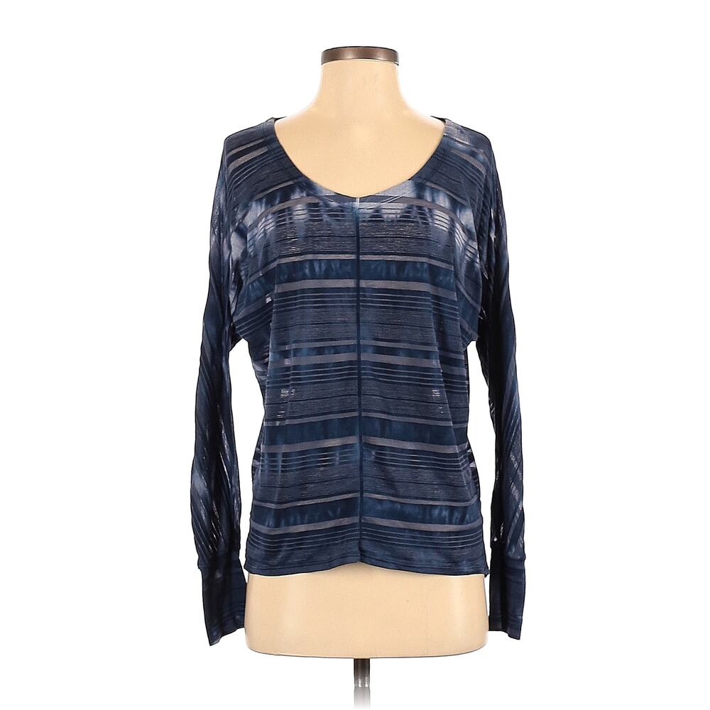 Athleta Activewear Long Sleeve‎ Casual T-Shirt Size Small Tie Dye Dori Tee